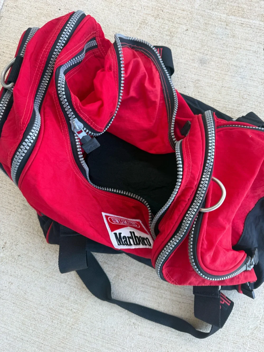 Marlboro Red Duffle Bag